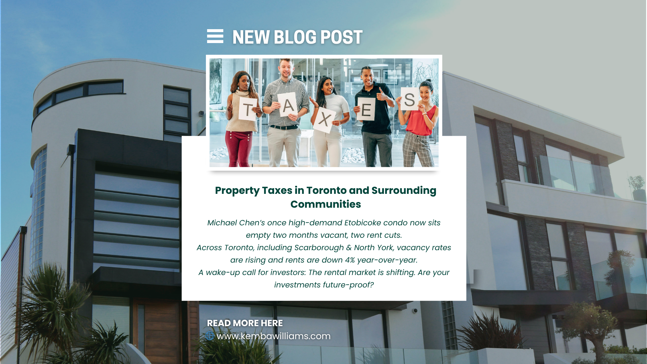 property taxes in toronto and surrounding communities